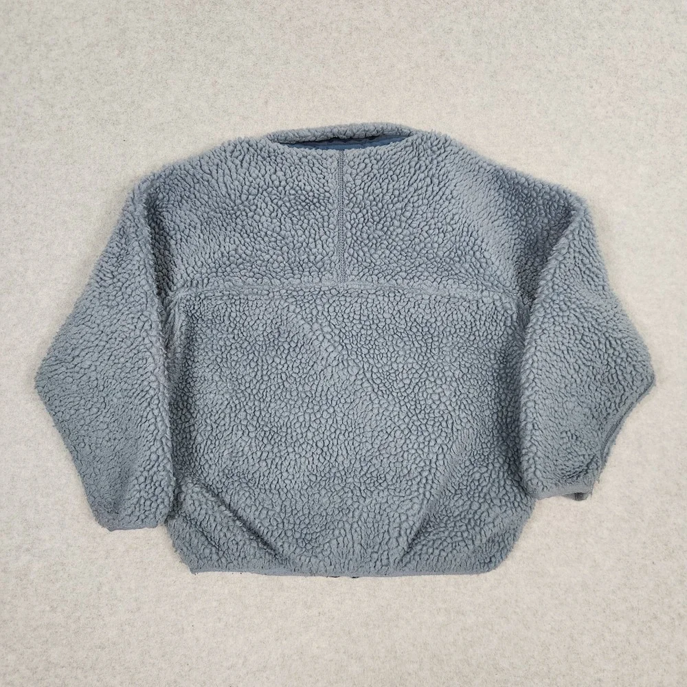 Vintage Patagonia Jacket Kids XXS (3-4) Blue Retro X Deep Pile Full Zip Outdoors